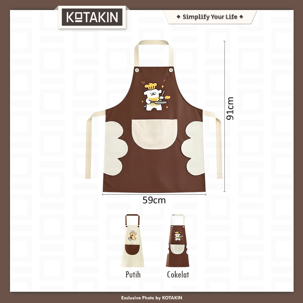 Celemek Apron Dewasa Masak Dapur